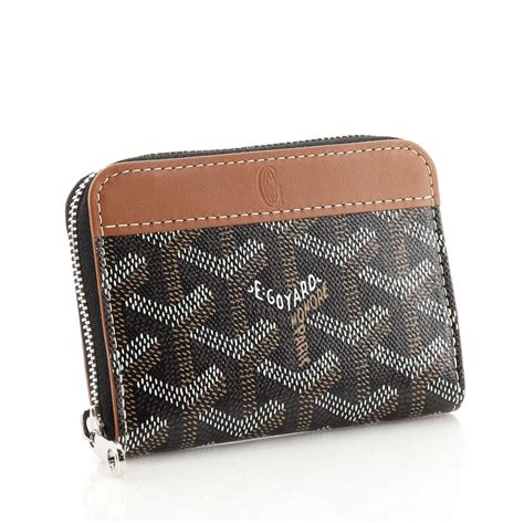 goyard wallet with zipper|Goyard wallet price list.